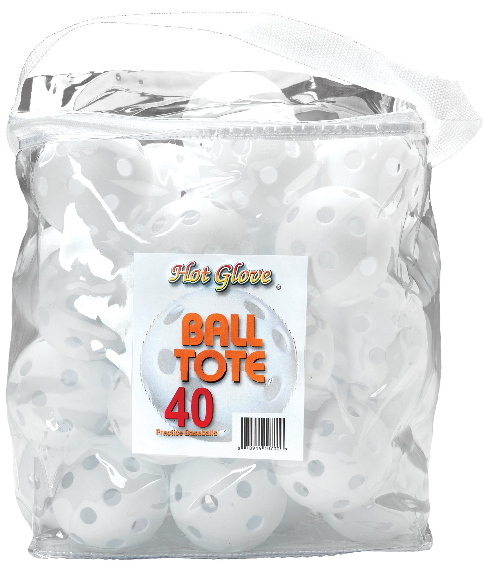 Durable Plastic Practice Baseballs for Training & Pitching - Hot Glove for Baseball Players & Coaches - Perfect for Indoor & Outdoor Drills