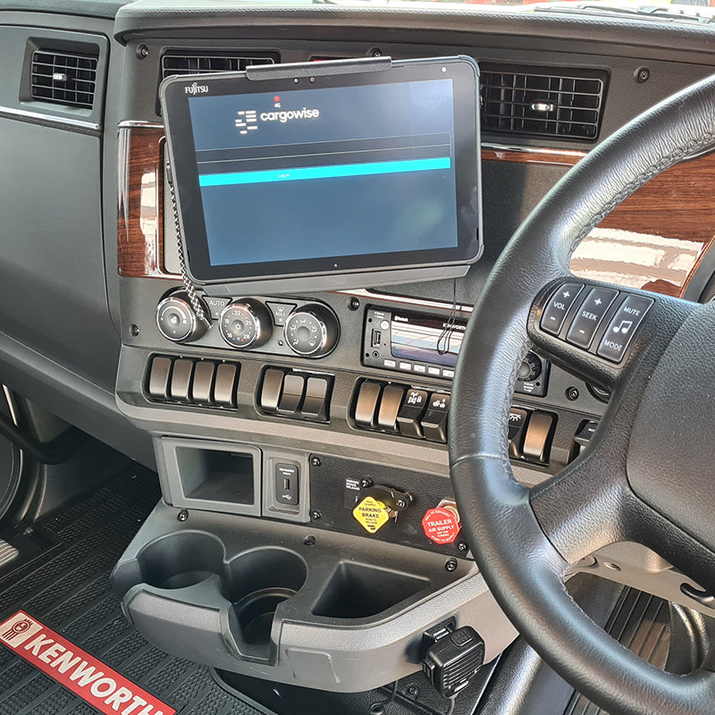 **Kenworth T410 T610 (2022+) InDash Mount - Heavy Duty Truck Dash Mount for Secure GPS & Tablet Installation - Perfect for Long Haul & Fleet Management**