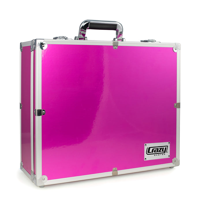 Crazy Skate Aluminum Case - Durable & Lightweight Skateboard Carrying Case for Travel & Storage | Perfect for Skateboarders & Longboarders