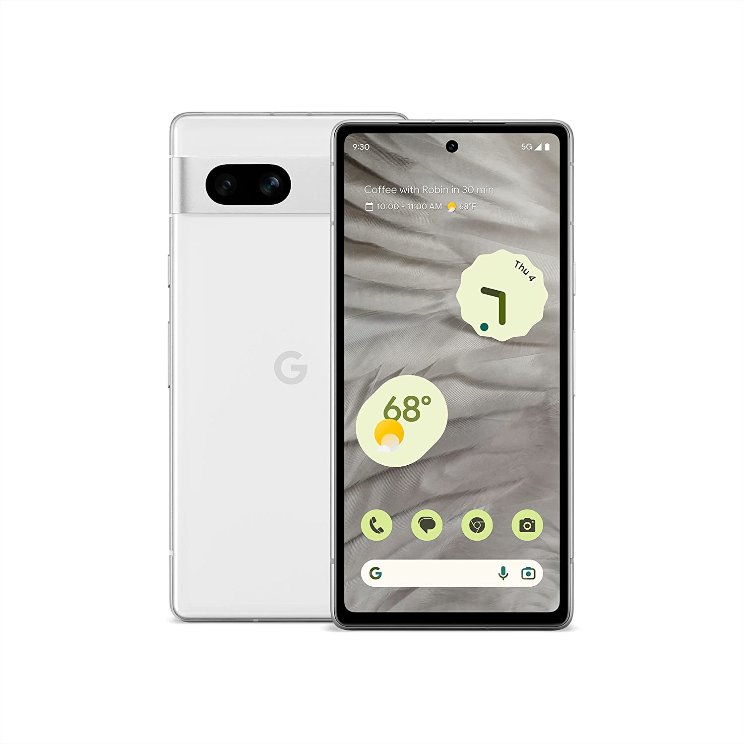 Google Pixel 7A 128GB 8GB RAM Unlocked Smartphone - GSM International Version (New) - Perfect for Travel, Photography & Everyday Use