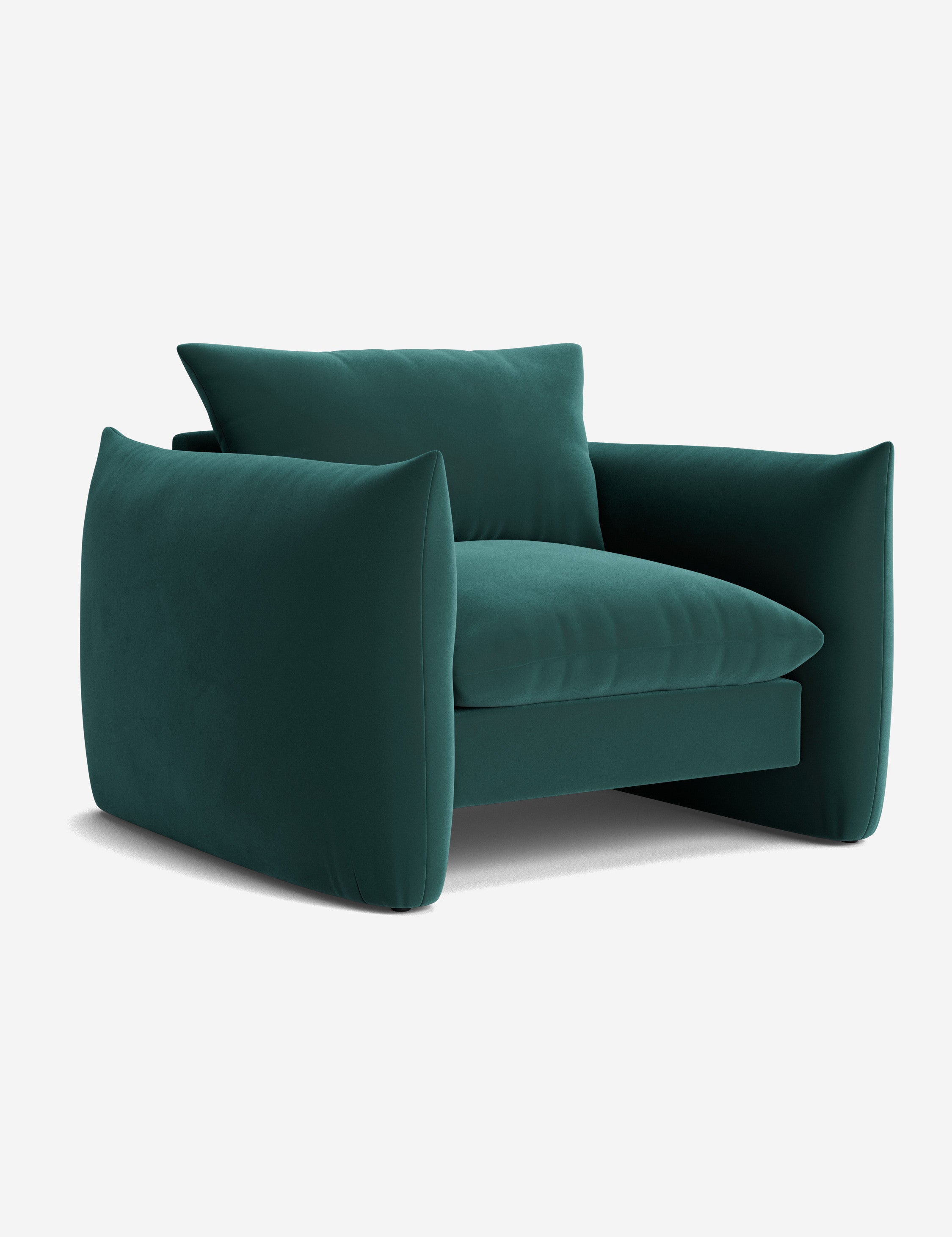 Stylish Banks Accent Chair - Modern Living Room Furniture for Home & Office - Perfect for Reading Nook, Lounge Area or Workspace