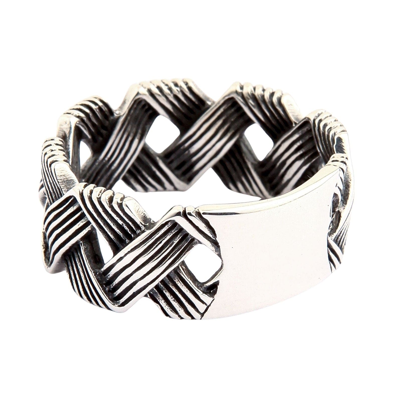 Handmade Wave Knot Sterling Silver Band Ring for Women - Boho Chic Jewelry for Everyday Wear & Special Occasions
