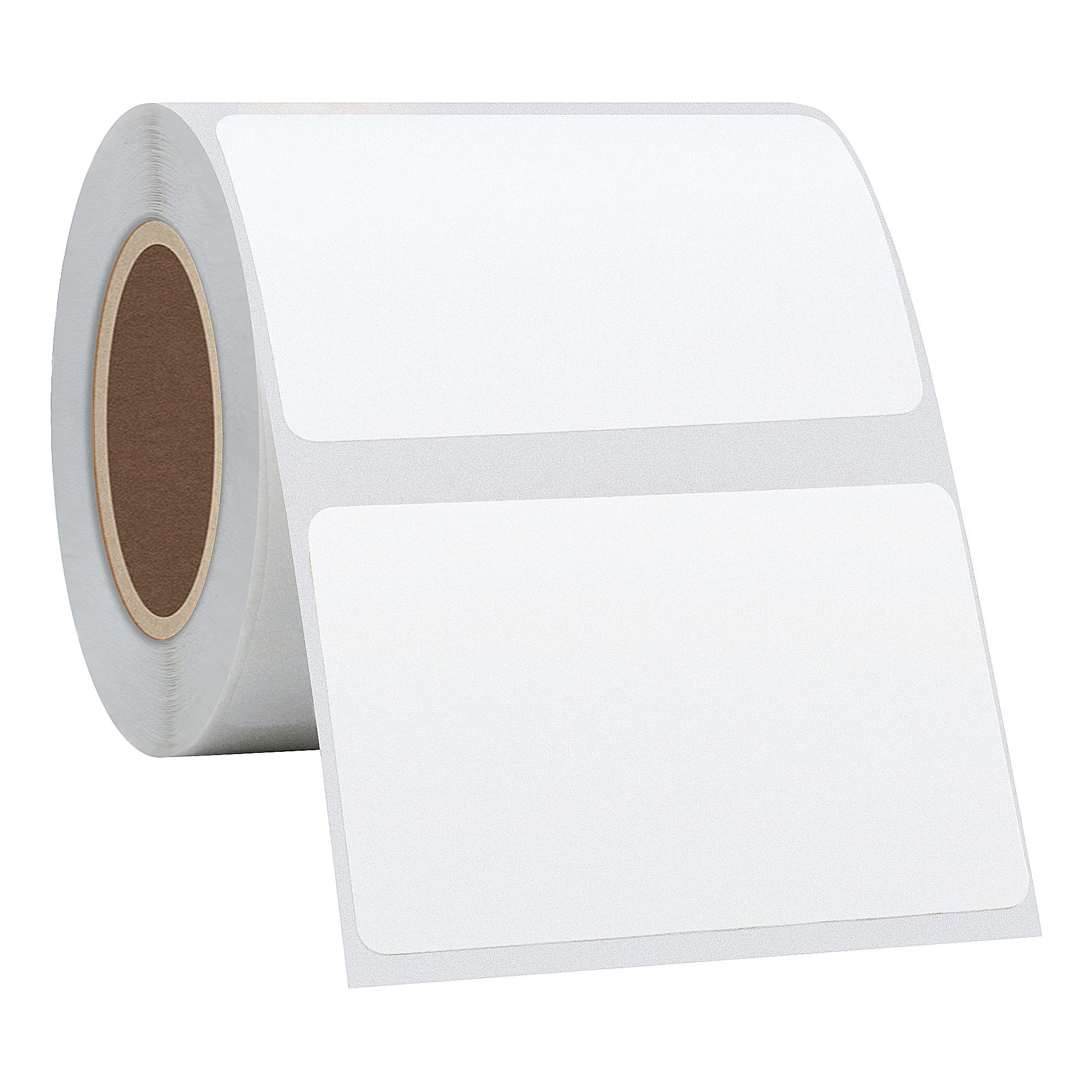 Thermal Printing Paper Rolls 50x30mm 200pcs - Compatible with Most Thermal Label Printers - White Sticker Labels for Shipping, Packaging & Inventory Management