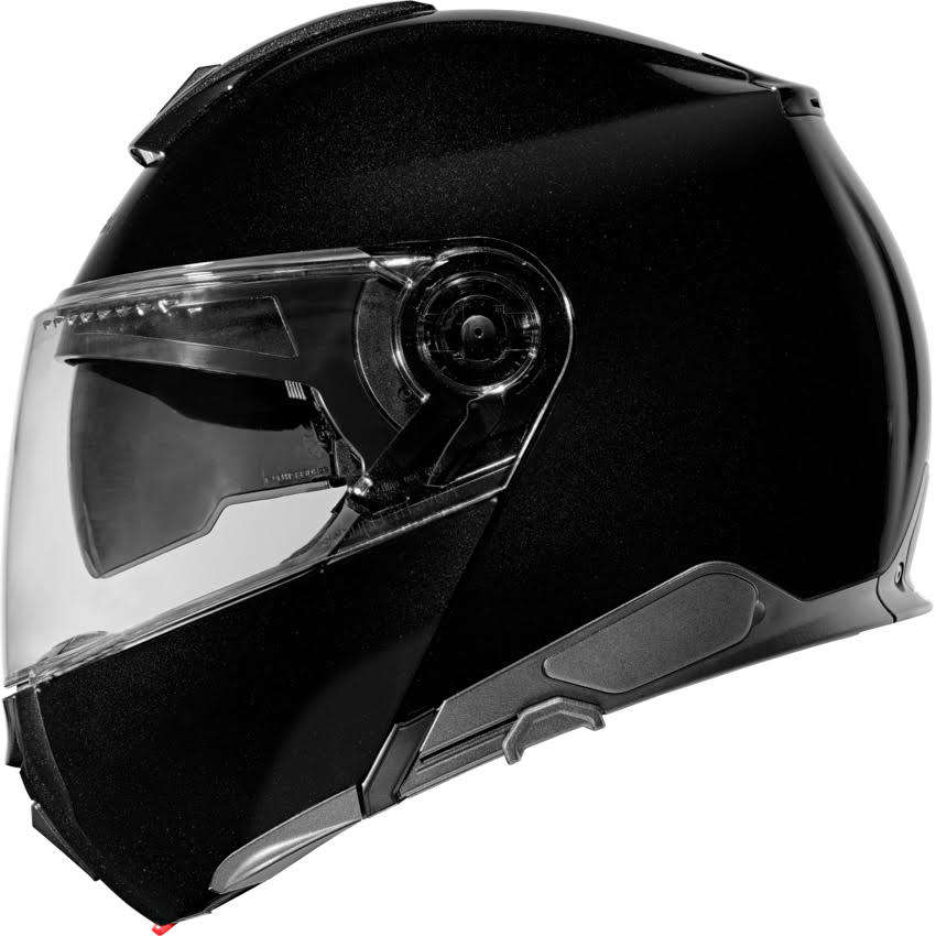 Schuberth C5 Gloss Black Motorcycle Helmet - DOT & ECE Certified Full Face Helmet for Men & Women - Premium Comfort & Safety for Street Riding, Touring & Commuting