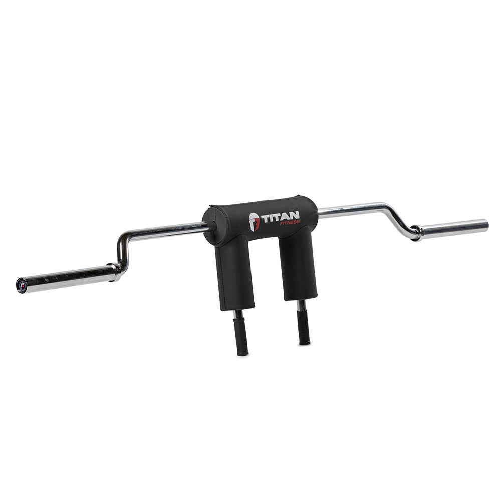 Scratch and Dent Safety Squat Bar - Heavy Duty Weightlifting Equipment for Powerlifting, CrossFit & Home Gym Workouts