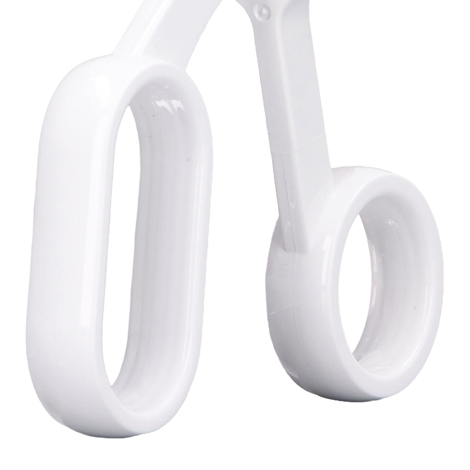 Electric Heated Eyelash Curler - 3 Adjustable Temperature Settings, Quick & Long-Lasting Curls, Portable for Home & Salon Use - Perfect for Weddings, Parties & Daily Makeup Routine (White)