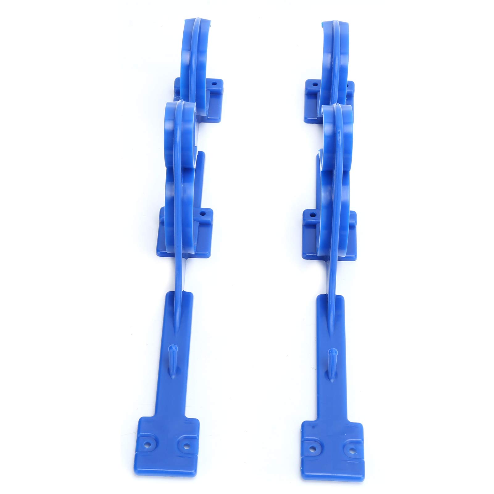 ABS Pool Hanger Hook - Easy Install Vacuum Hose Pole for Clothes & Gardening Tools (Blue) - Perfect for Poolside & Outdoor Use