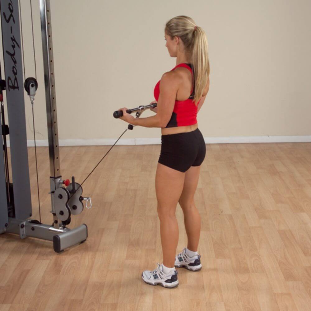 Body Solid MB022 Revolving Straight Bar - Heavy Duty Dumbbell Bar for Home Gym & Strength Training - Perfect for Weightlifting, CrossFit & Functional Fitness Workouts