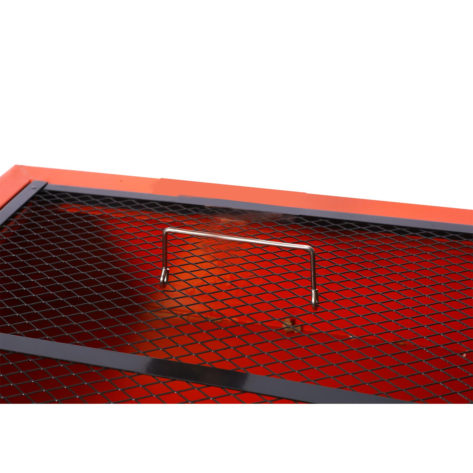17 Gallon Oil Drain Pan with Electric Pump - Portable Low Profile Oil Change Tank for Cars, SUVs & Trucks - Large Capacity Oil Drain Pan with Hose & Swivel Caster Wheels - Perfect for DIY Auto Maintenance & Professional Garage Use (Red)