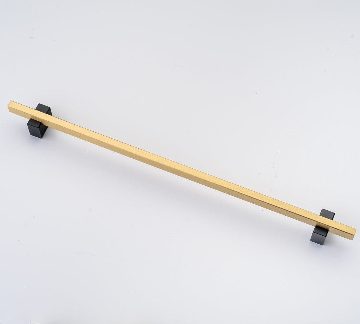 Lew's Two Tone Series Knobs and Handles - Black and Brass Cabinet Hardware for Kitchen & Bathroom Renovation