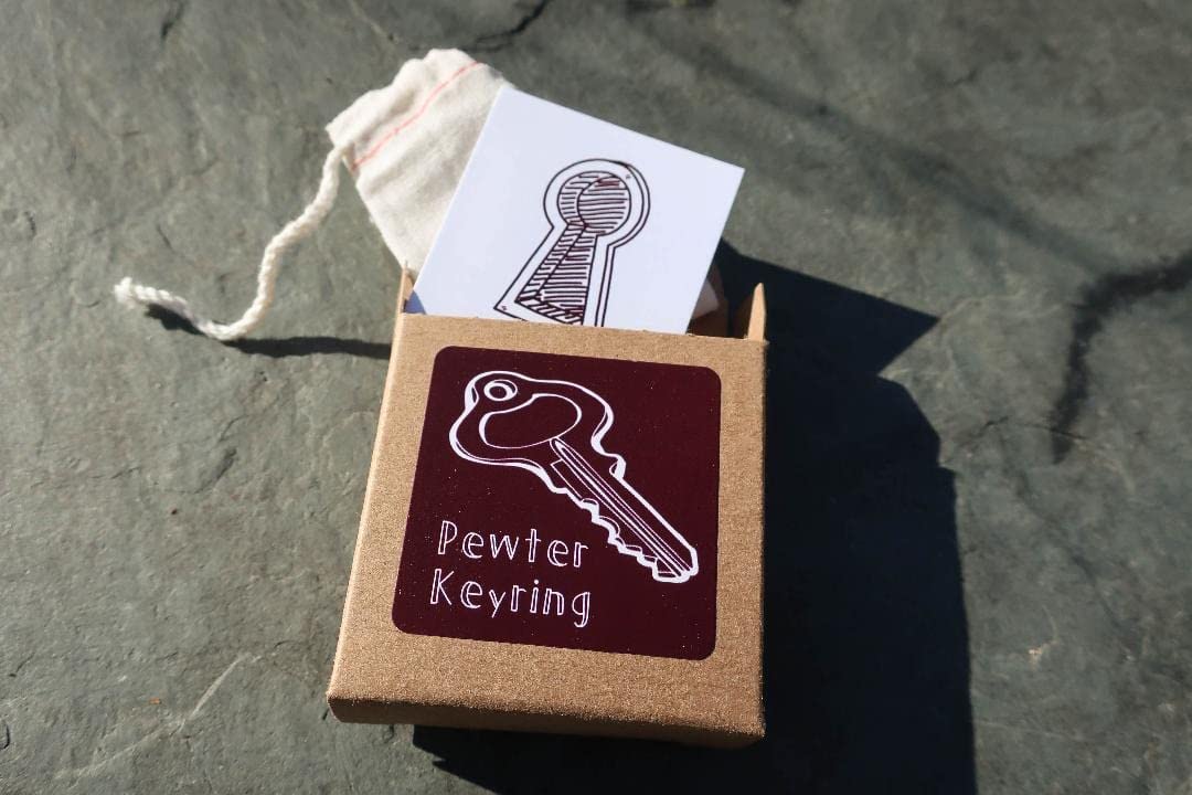 Jim Clift Design Figure Skate Keychain - Unique Ice Skating Gift for Skaters, Coaches & Fans - Perfect for Keys, Bags & Sports Enthusiasts
