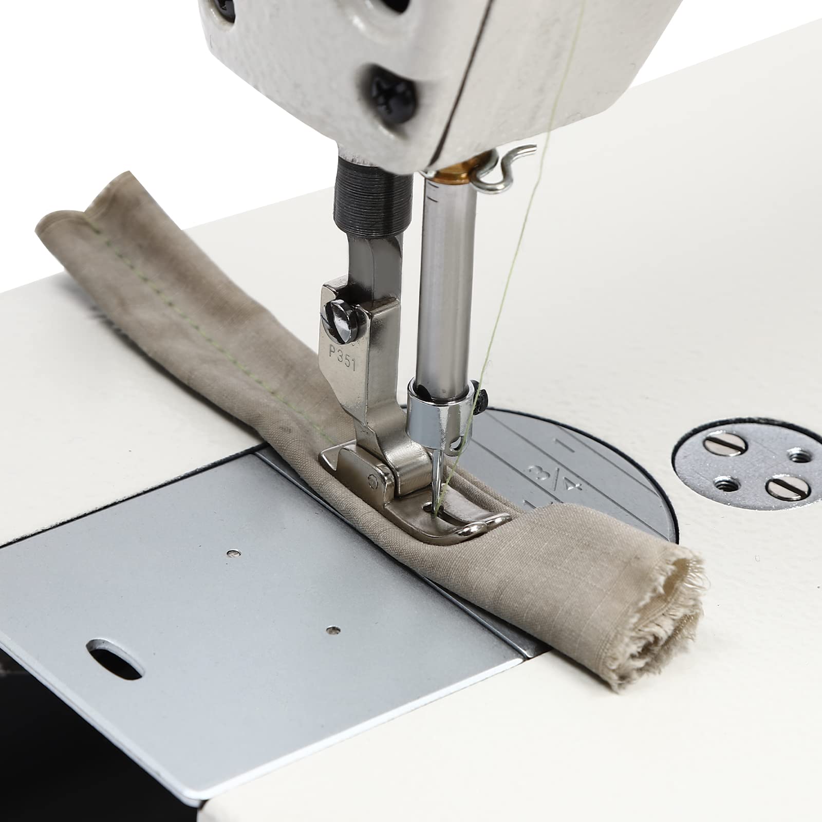 Industrial Heavy Duty Sewing Machine | High-Speed Commercial Straight Stitch Flatbed Sewing Machine for Leather, Canvas, Rubber - Perfect for Shoes, Boots, Bags & Doll Making (8700 Machine Head) | Ideal for Professional Tailoring, Upholstery & DIY Craft Projects