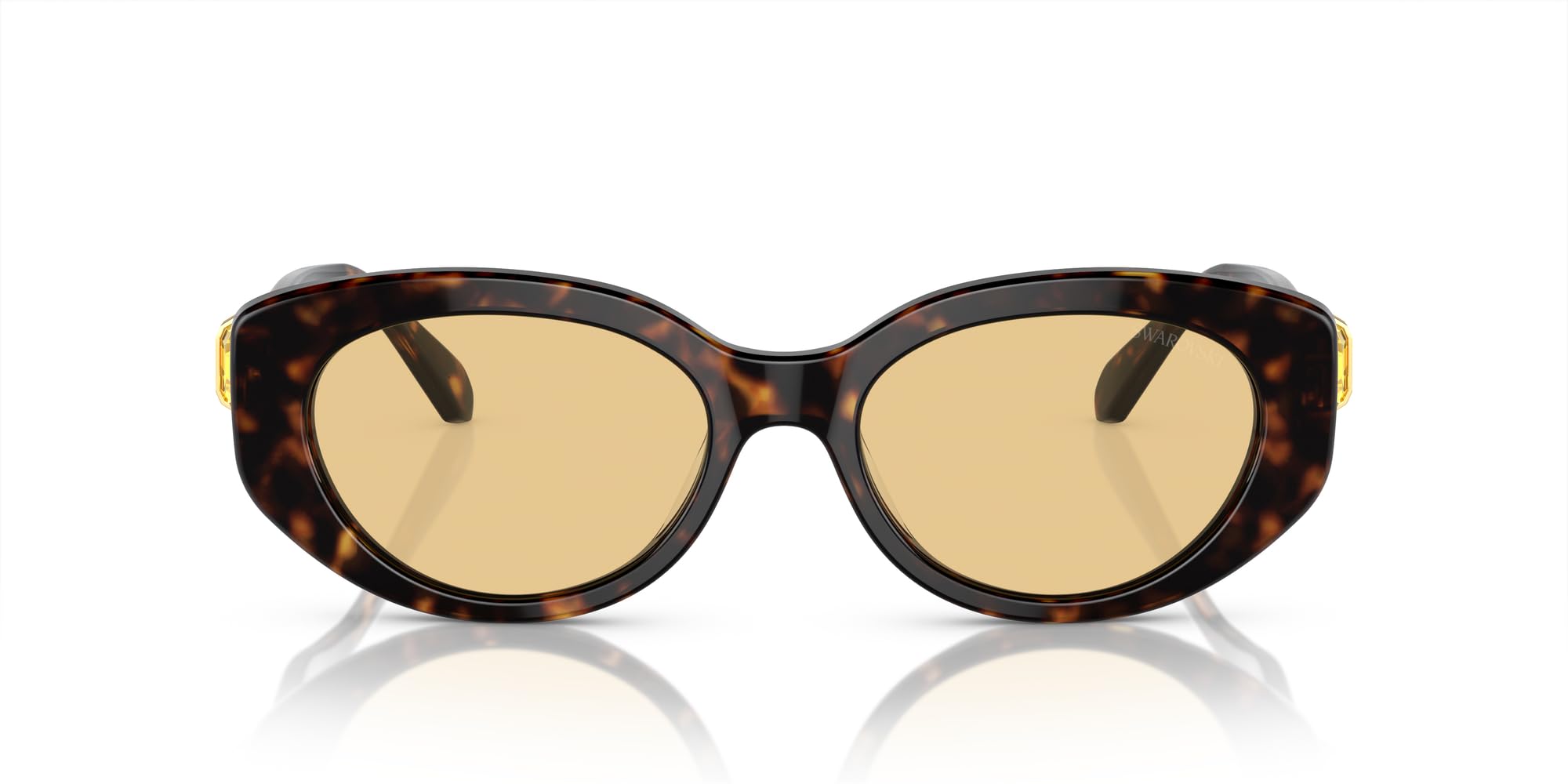Swarovski Women's Sk6002 Oval Sunglasses - Polarized UV Protection Luxury Fashion Sunglasses for Women | Perfect for Beach, Driving & Outdoor Activities
