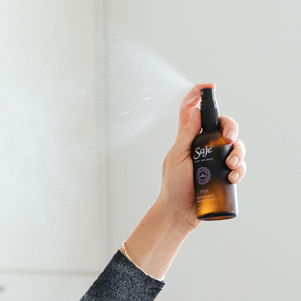 Organic Yoga Transition Face & Body Mist - Hydrating & Refreshing Spray for Yoga, Meditation & Post-Workout Recovery