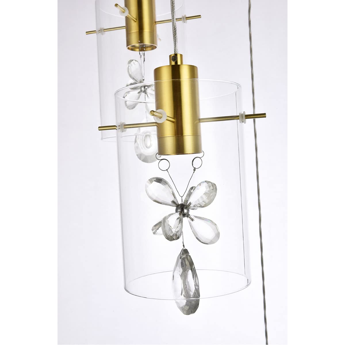 Luxury Hana 12-Light Chandelier Pendant Lighting - Gold Finish for Living Room, Kitchen, Bedroom & Hallway | Elegant Dining Room Lighting & Modern Home Decor
