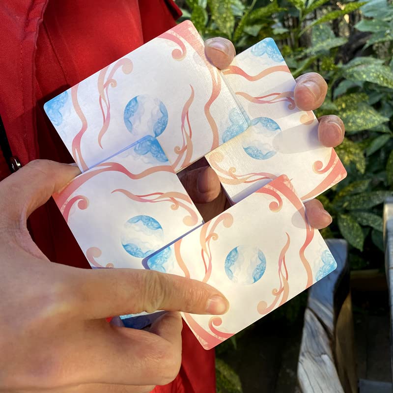 Huxuan Youmeng Premium Cardistry Playing Cards - Professional Poker Deck for Magic Tricks, Card Games & Flourishing - Perfect for Kids, Adults, Parties & Card Collectors - Ideal for Poker Nights, Magic Shows & Social Gatherings