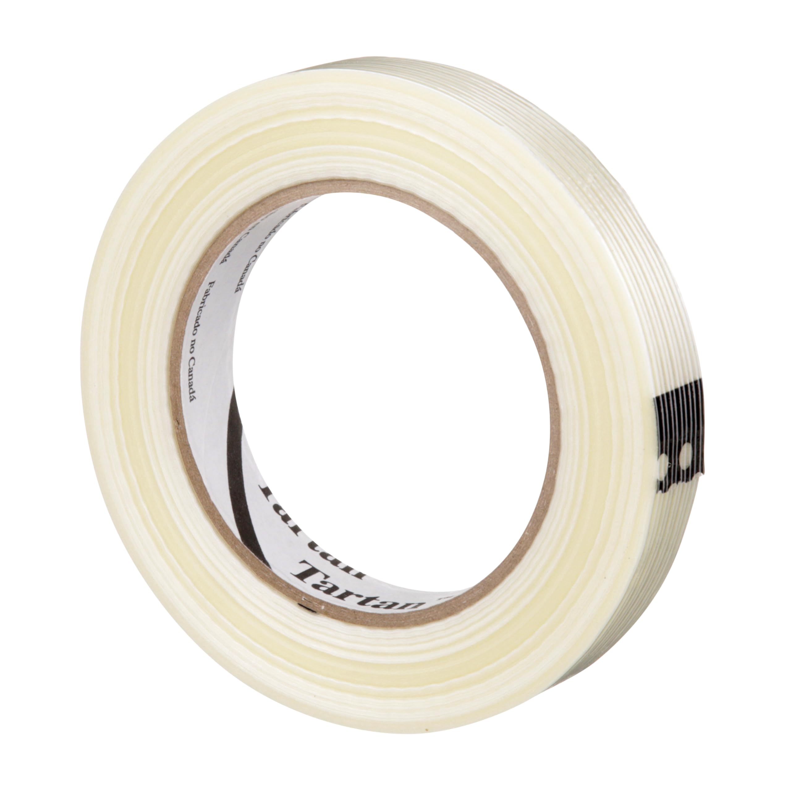 3M Tartan Filament Tape 8934 - Clear Heavy Duty Packaging Tape, 18mm x 55m (4 Mil Thick), 48 Rolls/Case - Ideal for Shipping Boxes, Moving & Industrial Packaging