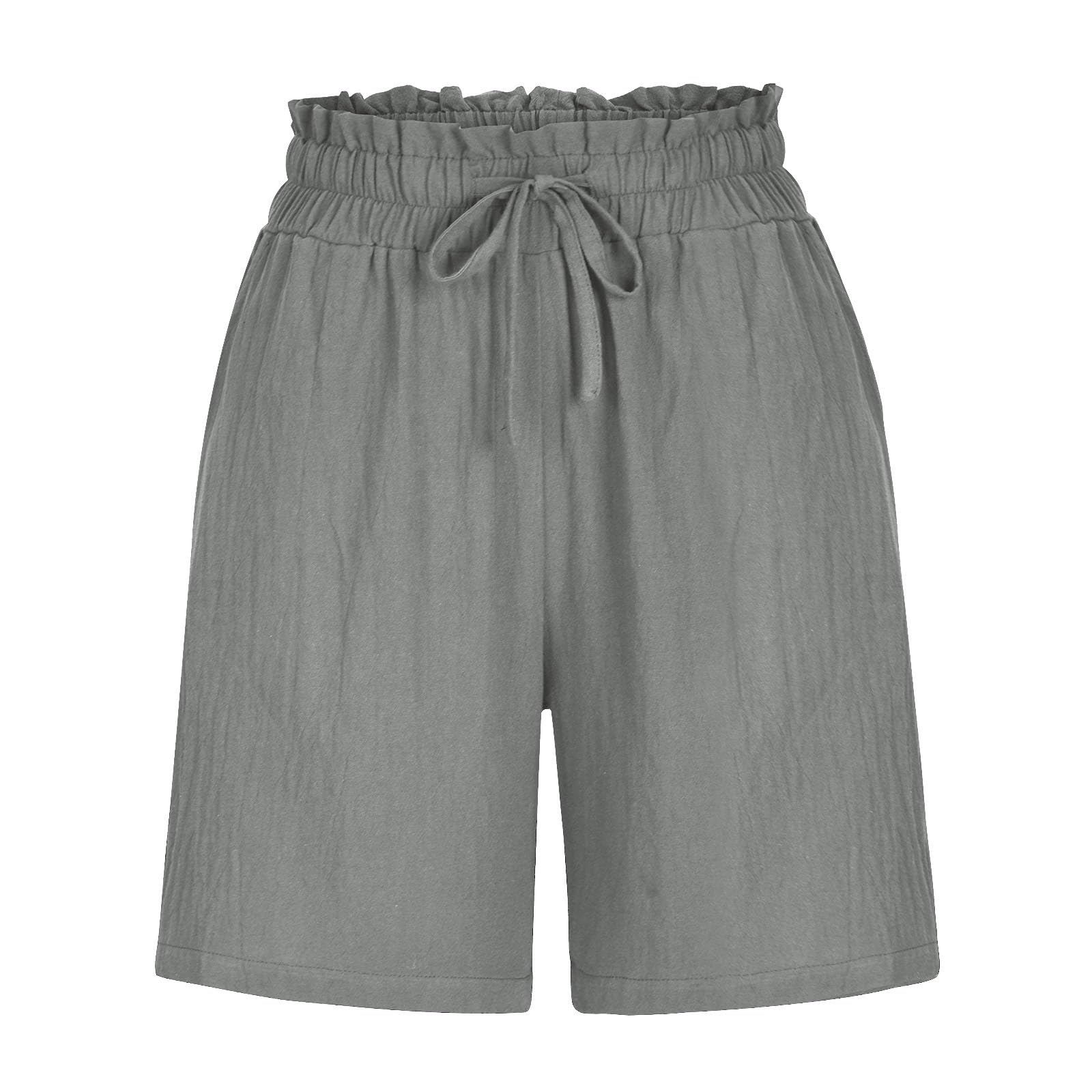Trendy Women's Summer Shorts with Pockets - Comfy Lounge & Beach Wear