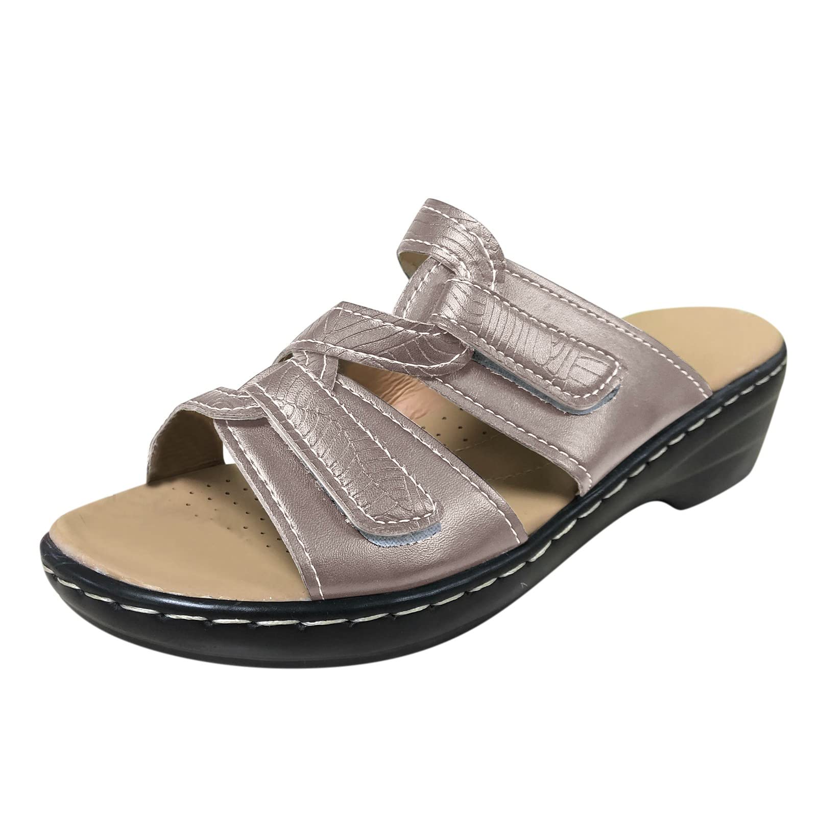 Breathable Home Slippers for Women - Cozy Microwave Heating Slippers with Thick Sole - Perfect for Indoor, Beach and Winter Comfort