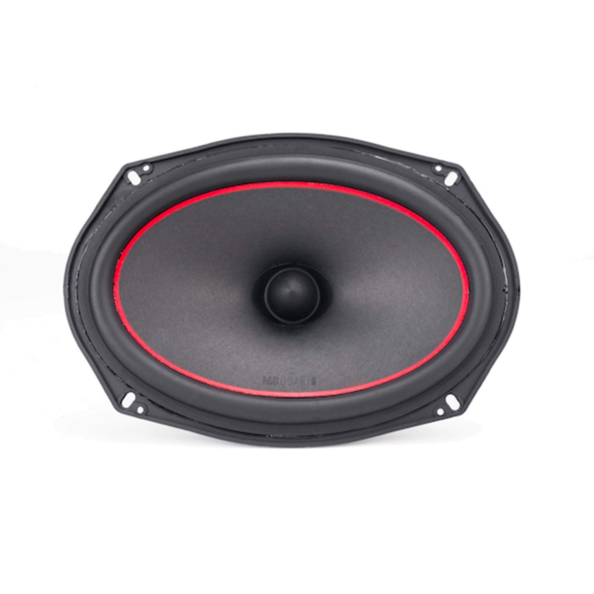 MB Quart RS1-269 Reference 2-Way 6x9 Inch Component Speaker System (240W, 4 OHMS) - Premium Car Audio Speakers with Grills Included - Perfect for Car Upgrades & Sound System Enhancements