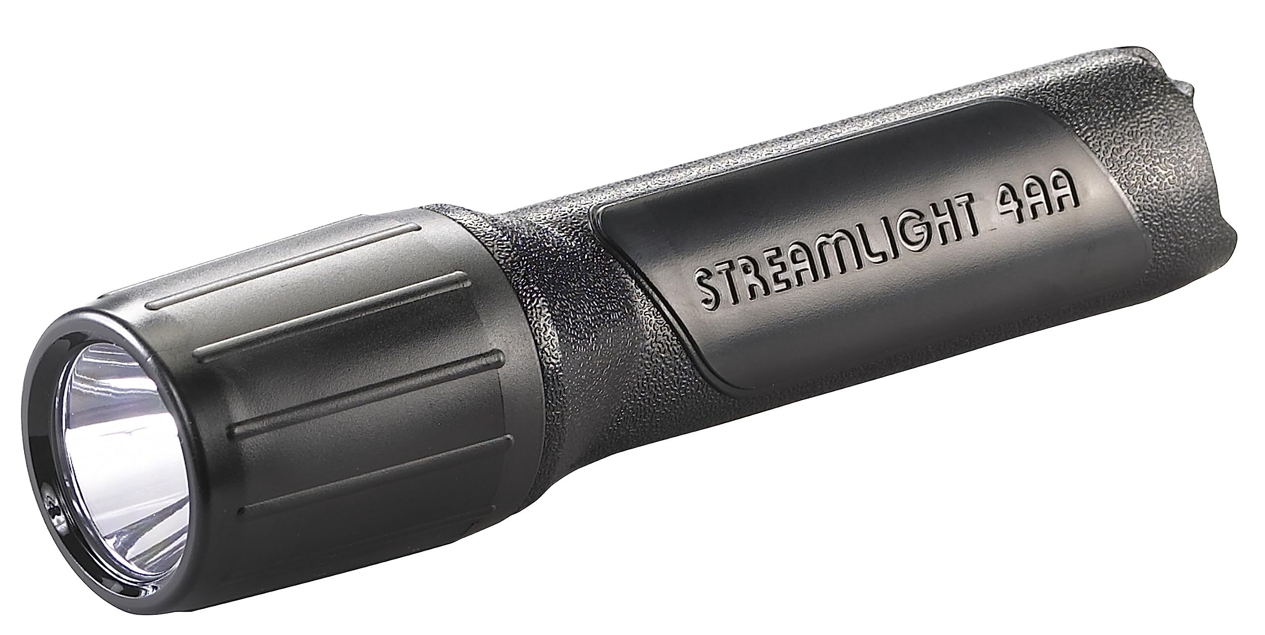 Streamlight 68702 4AA ProPolymer 100-Lumen LED Flashlight with Alkaline Batteries - Black, Durable & Bright for Camping, Hiking, Emergency & Outdoor Activities