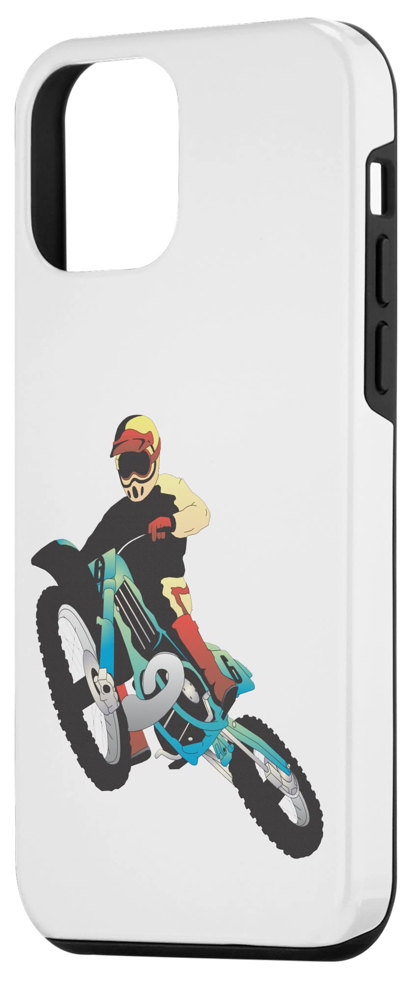 iPhone 12 Mini Waterproof Shockproof Case for Motocross & Dirt Bike Riding - Rugged Protective Phone Cover for Enduro, MX & Off-Road Motorcycle Adventures