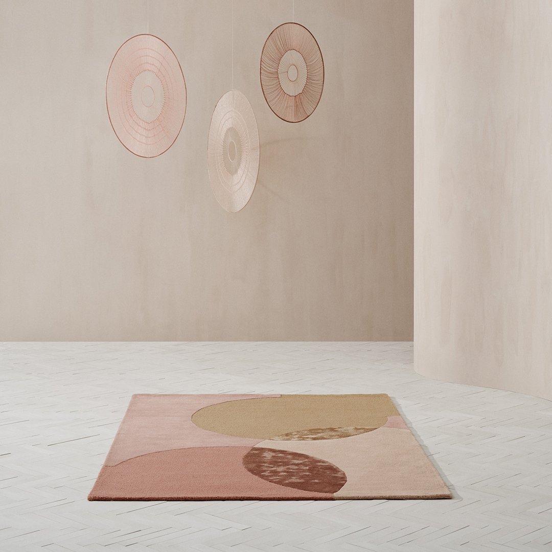 Linie Design Caldera Rug - Soft Modern Area Rug for Living Room, Bedroom, or Office - Perfect for Home Decor and Cozy Spaces