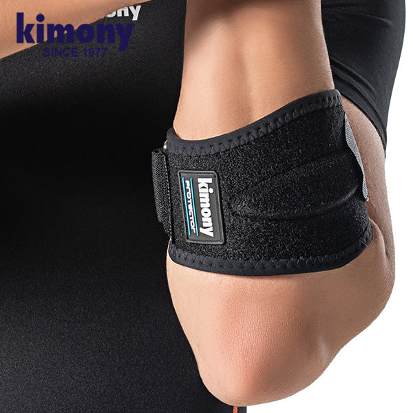 Kimony Adjustable Elbow Band Support KNP9200 - Breathable Compression Sleeve for Tennis Elbow, Golfers & Arthritis Pain Relief - Perfect for Sports, Work & Daily Activities