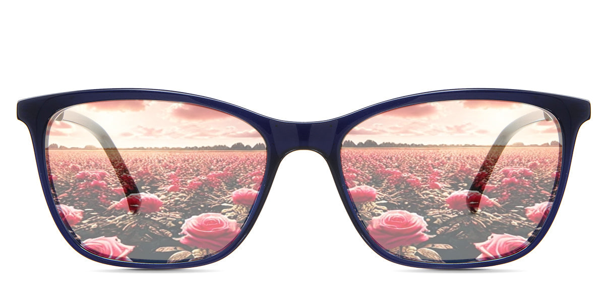 ELLE Women's Prescription Tinted Glasses - Stylish & UV Protection for Work, Driving & Outdoor Activities