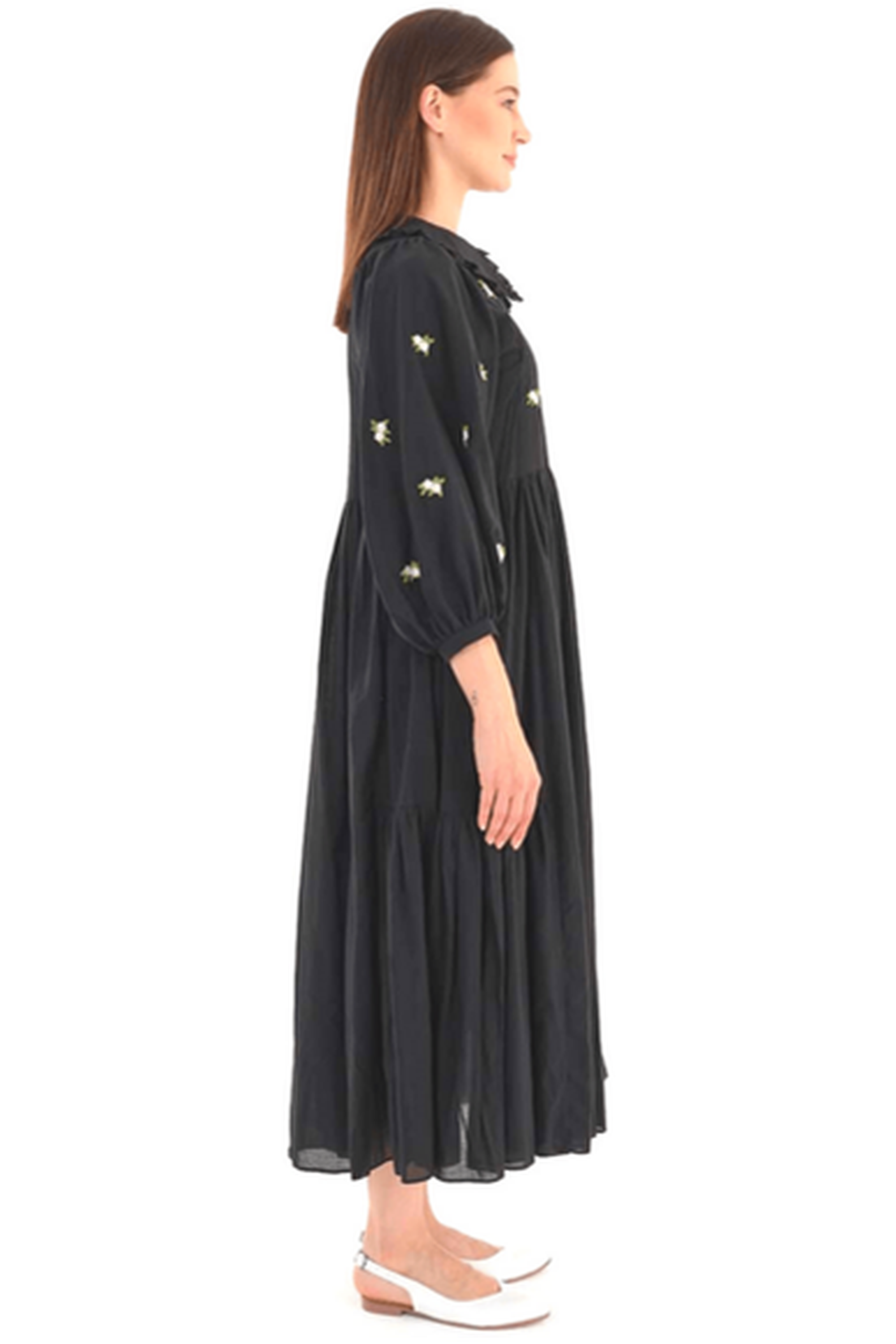 Evelyn Bohemian Summer Dress - 100% Cotton Flowy Maxi Dress for Women | Beach Vacation, Music Festival & Casual Outfit