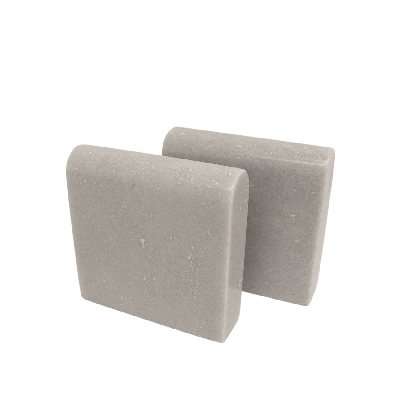 Premium Small White Marble Decorative Object - Elegant Home & Office Desk Decor for Minimalist Style