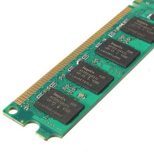 2GB DDR2 800MHz PC2-6400 240-Pin DIMM Desktop RAM Memory for AMD Motherboards - Upgrade Your PC for Gaming, Office Work & Multitasking