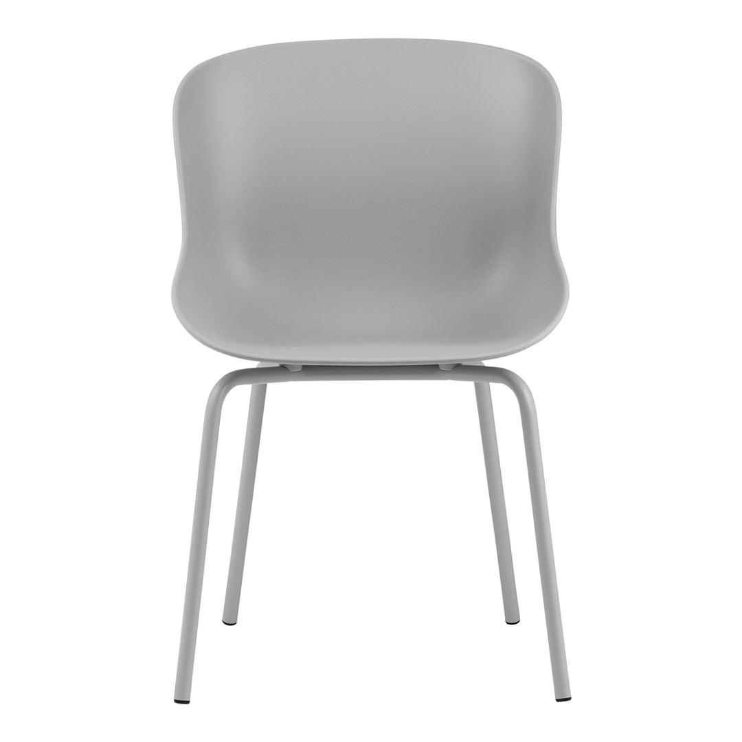 Stylish Hyg Side Chair with Sturdy Steel 4-Leg Design - Perfect for Dining Rooms, Kitchens, and Small Spaces