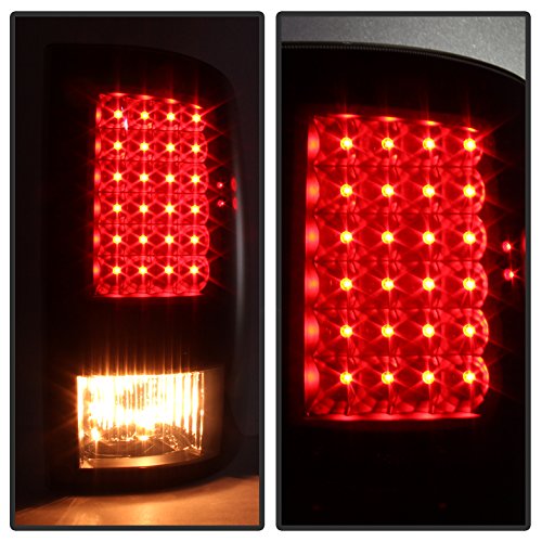 Dodge Ram 1500 2009-2018 & 2500/3500 2010-2018 LED Euro Style Tail Lights - Brake Lights & Rear Lamps for Enhanced Visibility & Style | Perfect for Night Driving & Custom Truck Upgrades