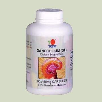 DXN Ganocelium (GL) 100% Pure Ganoderma Mycelium Capsules - 360 Count - Premium Organic Mushroom Supplement for Immune Support & Wellness Boost - Perfect for Daily Health Routine & Natural Energy Enhancement
