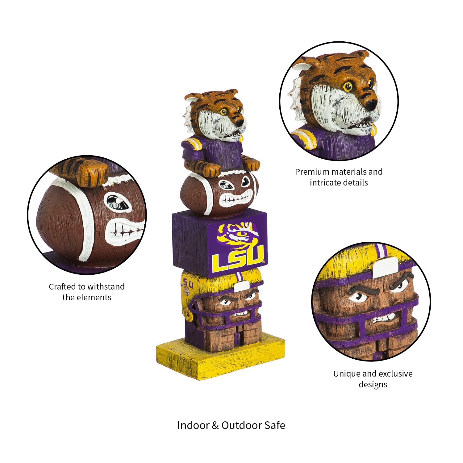 NCAA Team Sports America Unisex Garden Jersey - Perfect for College Sports Fans, Tailgating & Game Day Outfits