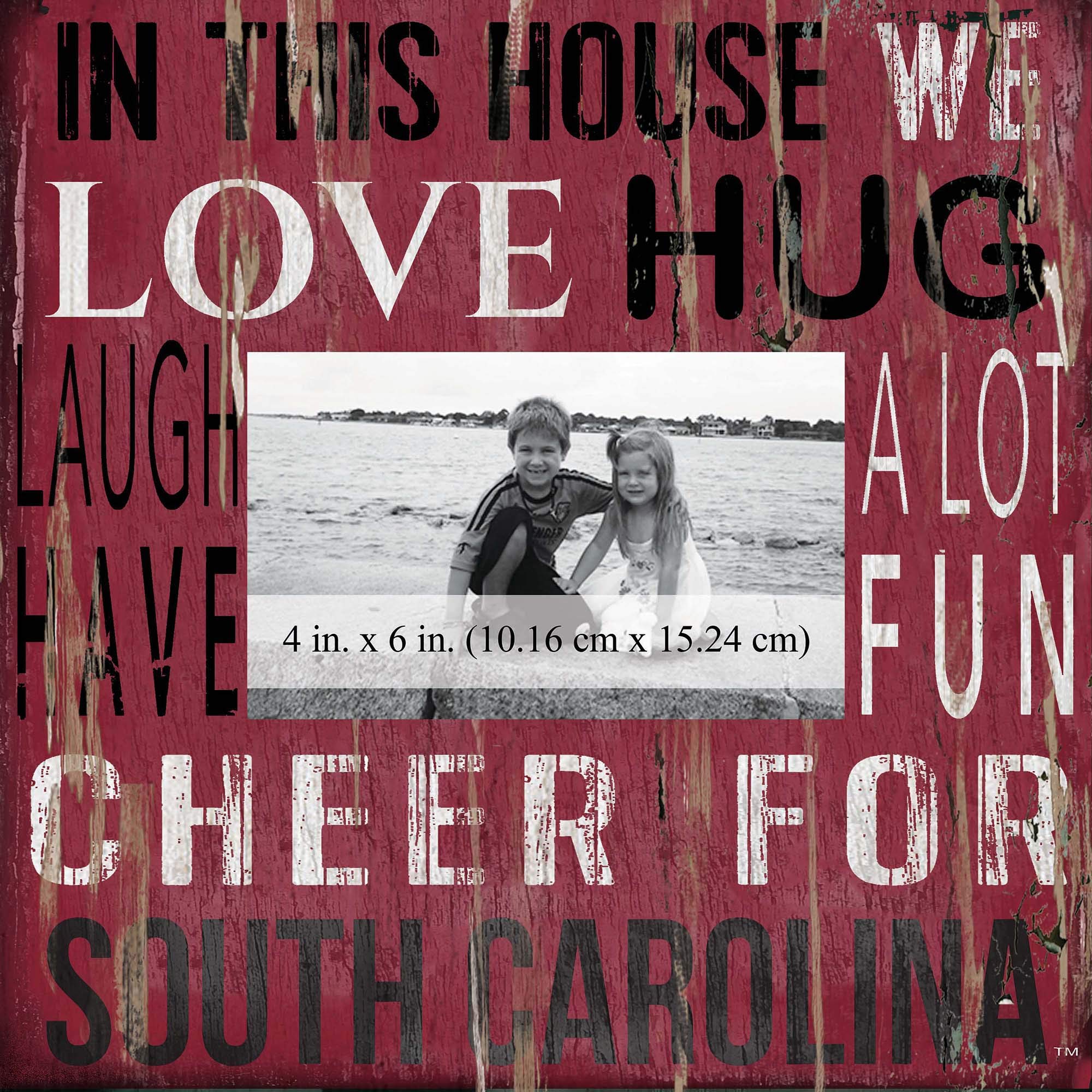 USC 10x10 House Frame - Fan Creations Multicolor for Dorm Decor