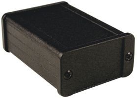 4.73 x 3.30 x 1.73 Inch Black Plastic Enclosure Box - Durable Electronic Project Cases for DIY, Circuit Board & Raspberry Pi Storage