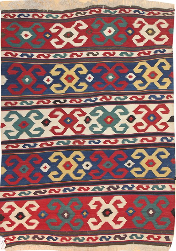 **Handwoven Antique Shirvan Kilim Tribal Rug – Vintage Persian Wool Carpet JF2447 – Perfect for Boho Home Decor, Living Room, or Bedroom**
