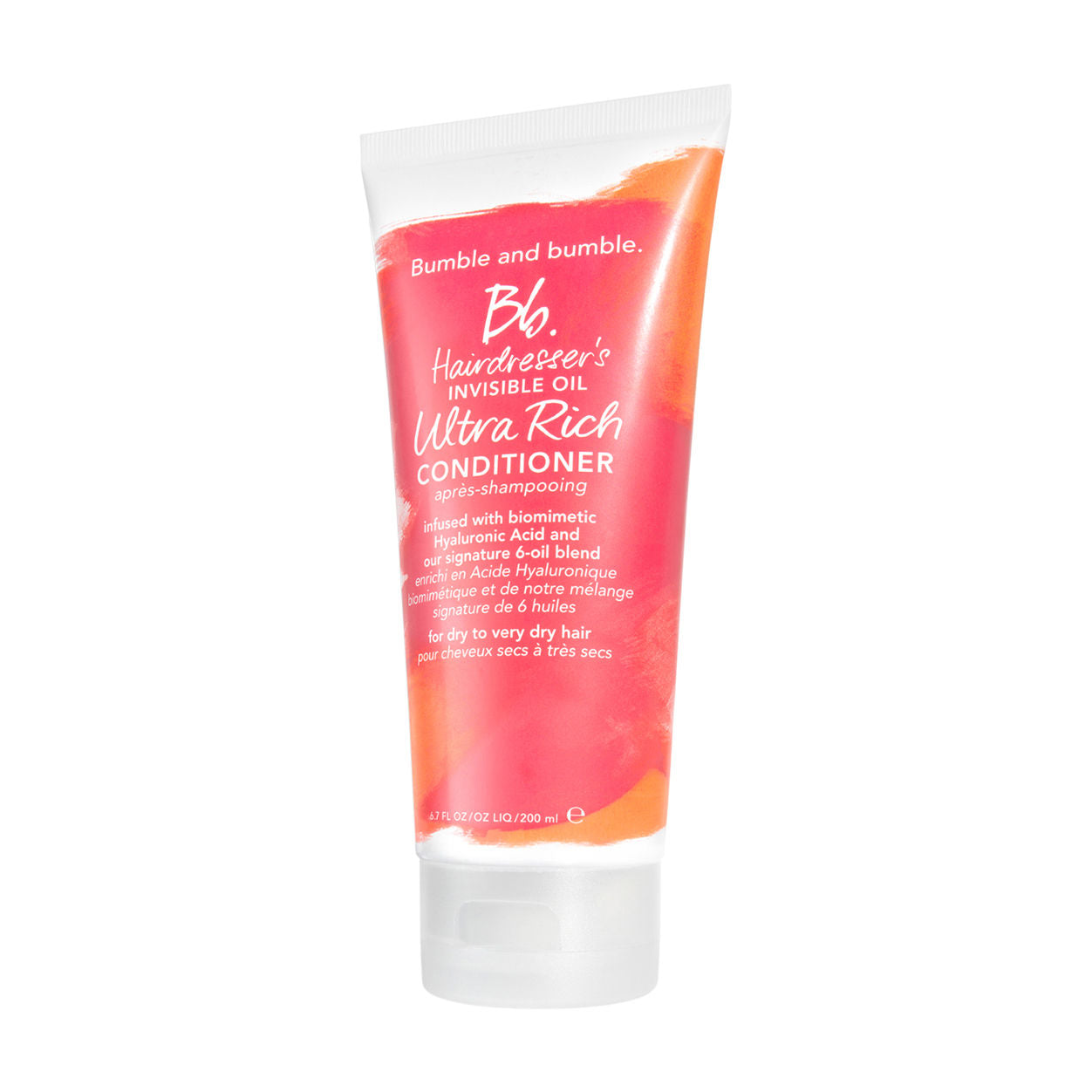 Professional Hairdresser's Invisible Oil Ultra Rich Conditioner - Deep Hydrating & Repairing Treatment for Dry, Damaged Hair - Salon Quality Hair Care for Smooth, Shiny Locks - Perfect for Daily Use & Post-Color Treatment