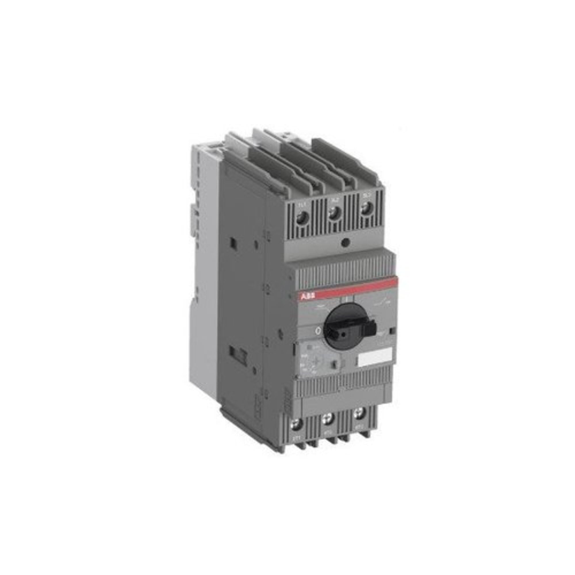 ABB MS165-25 Manual Motor Starter Knob, 19-25A 600V AC - Heavy Duty Industrial Motor Protection for Pumps, Compressors & HVAC Systems