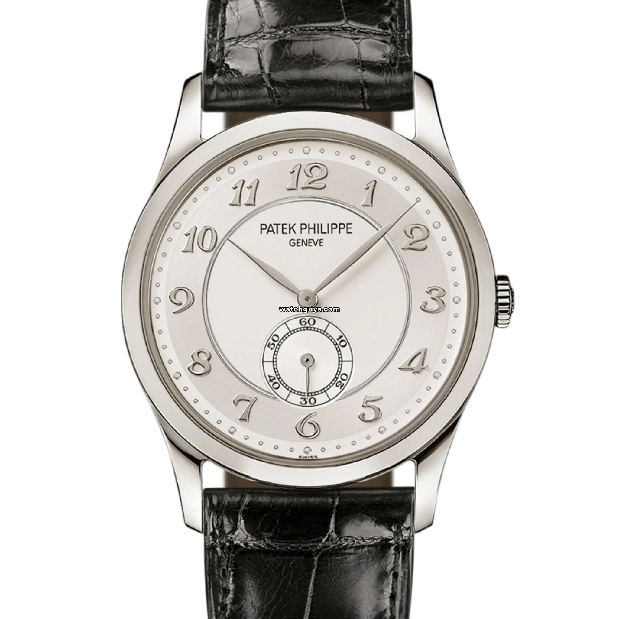 Luxury Patek Philippe Calatrava 5196P-001 Platinum Men's Watch - Perfect for Business Meetings & Formal Events