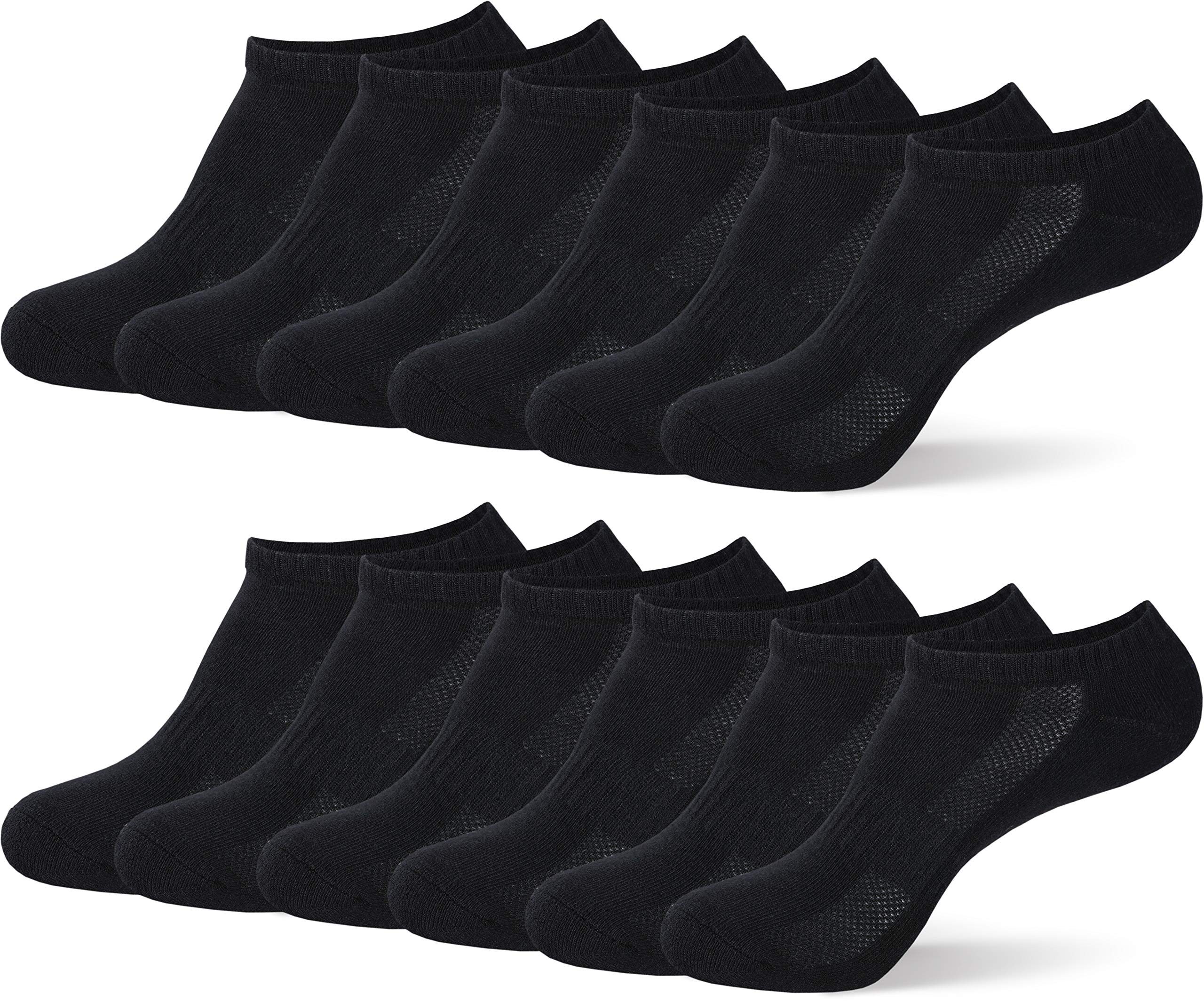 MC.TAM® Unisex Sports Socks - Breathable Cushioned Athletic Socks for Running, Gym & Workout - Comfortable Performance Socks for Men & Women