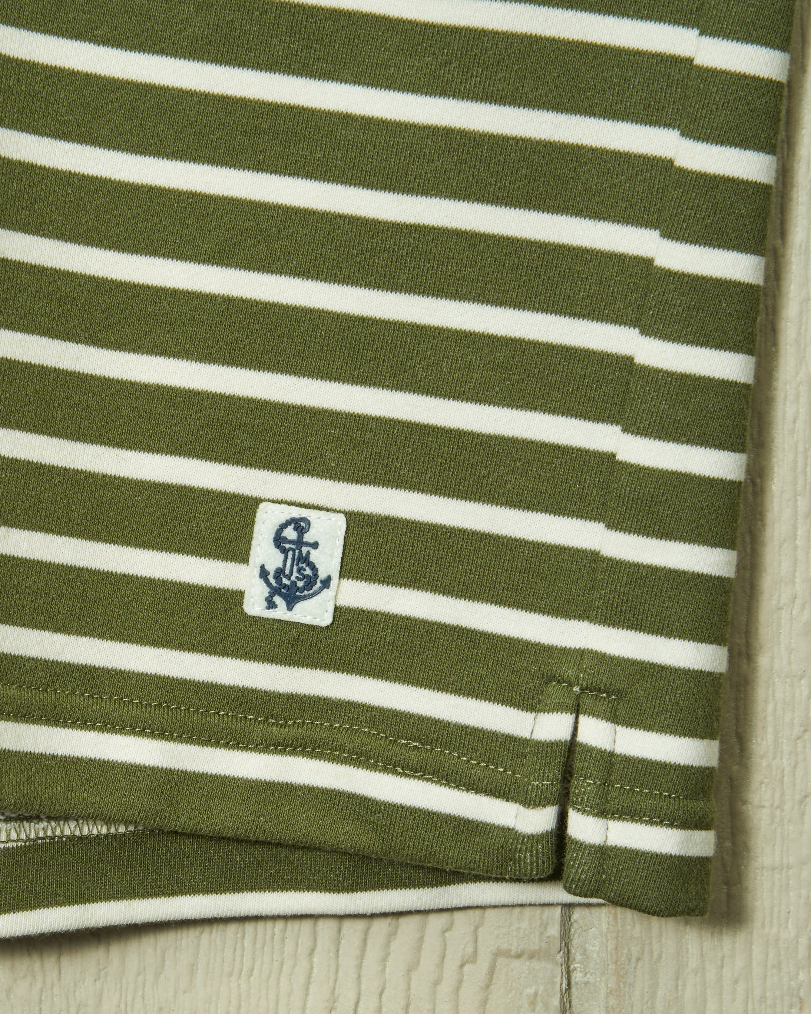 Acadia Polo Shirt for Men - Olive & Cream Loopback Terry Cotton - Comfortable Casual Wear for Golf, Office & Outdoor Activities