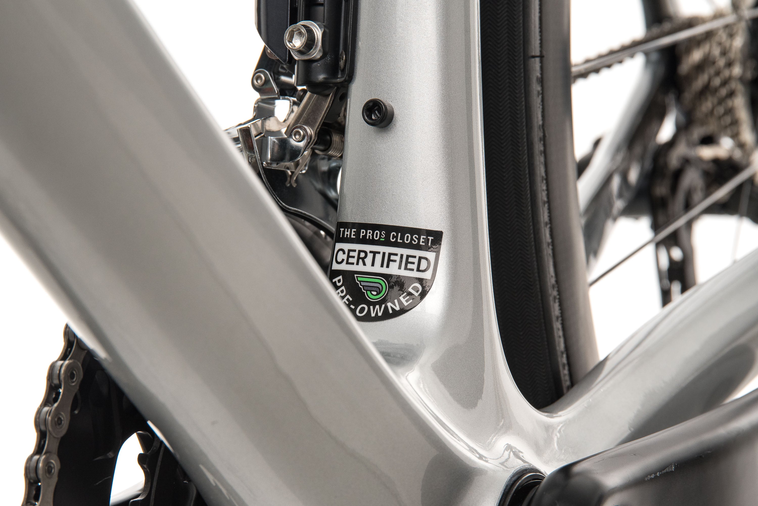 Argon 18 Krypton GF Disc Di2 Road Bike - Mercedes Benz Inspired Silver Finish - 2019 Model Medium Size | Perfect for Competitive Cycling & Endurance Rides