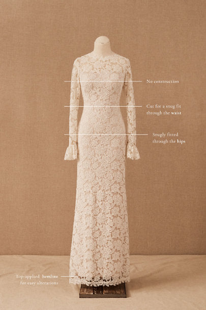 Tadashi Shoji Cedar Gown - Elegant Long Formal Dress for Weddings, Prom & Evening Events | BHLDN Bridal Collection