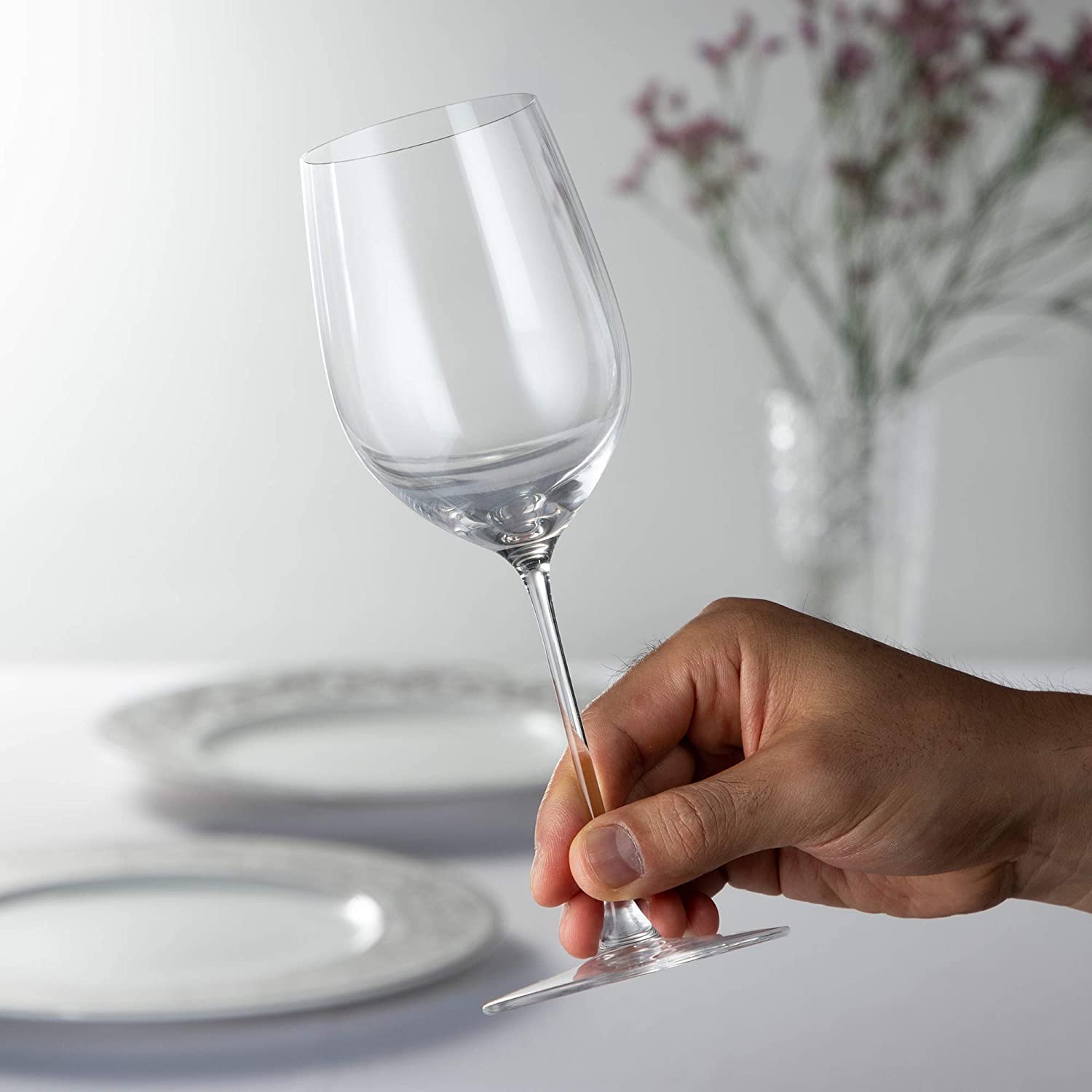 Riedel Veritas Viognier/Chardonnay Wine Glasses Set of 2 - 13.05oz Custom Engraved Crystal Stemware for White Wines - Perfect for Chardonnay, Pinot Grigio, Sauvignon Blanc - Ideal for Weddings, Anniversaries & Dinner Parties