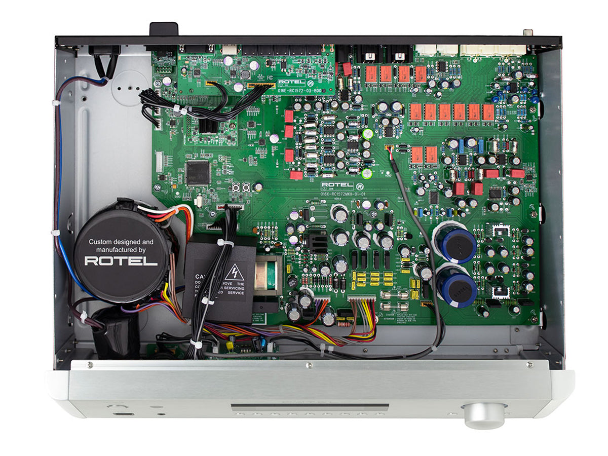 Rotel RC-1572MKII Stereo Preamplifier - High-End Audio Preamp for Home Theater & Music Systems | Perfect for Audiophiles & Hi-Fi Enthusiasts