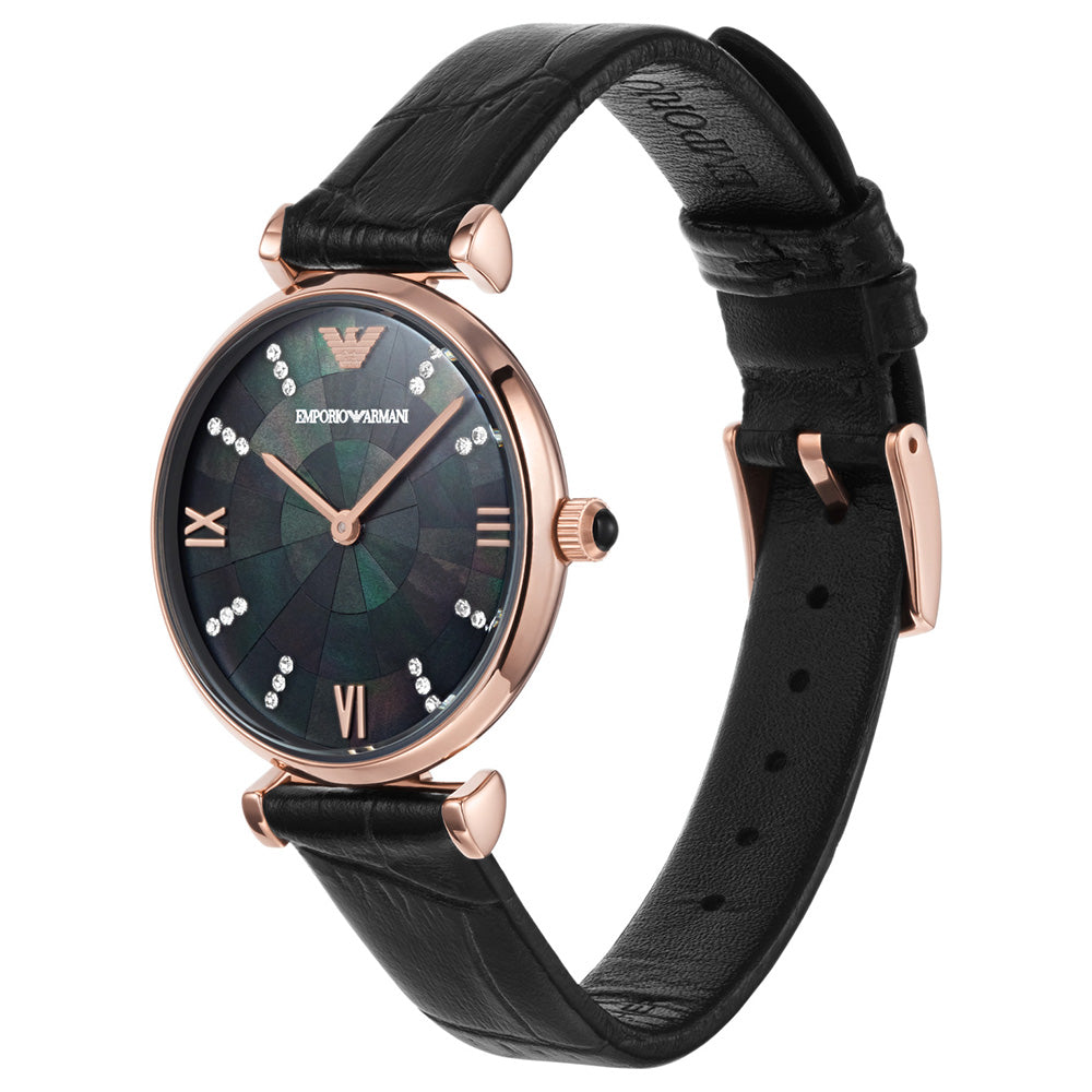 Emporio Armani AR11503 Gianni T Bar Women's Luxury Watch - Elegant Stainless Steel Bracelet for Business, Party & Everyday Wear