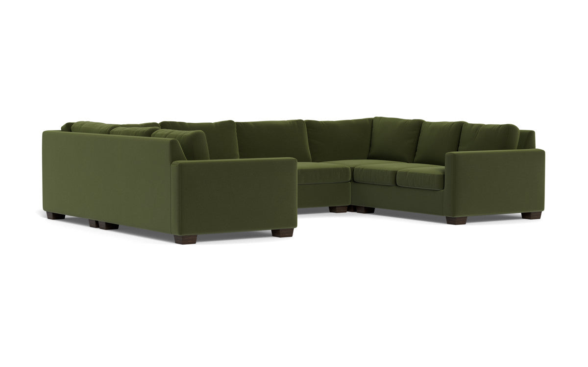 Track 141 Corner U-Shaped Sectional Sofa with Reversible Chaise - Modern L-Shaped Couch for Living Room, Family Room & Home Theater Comfort